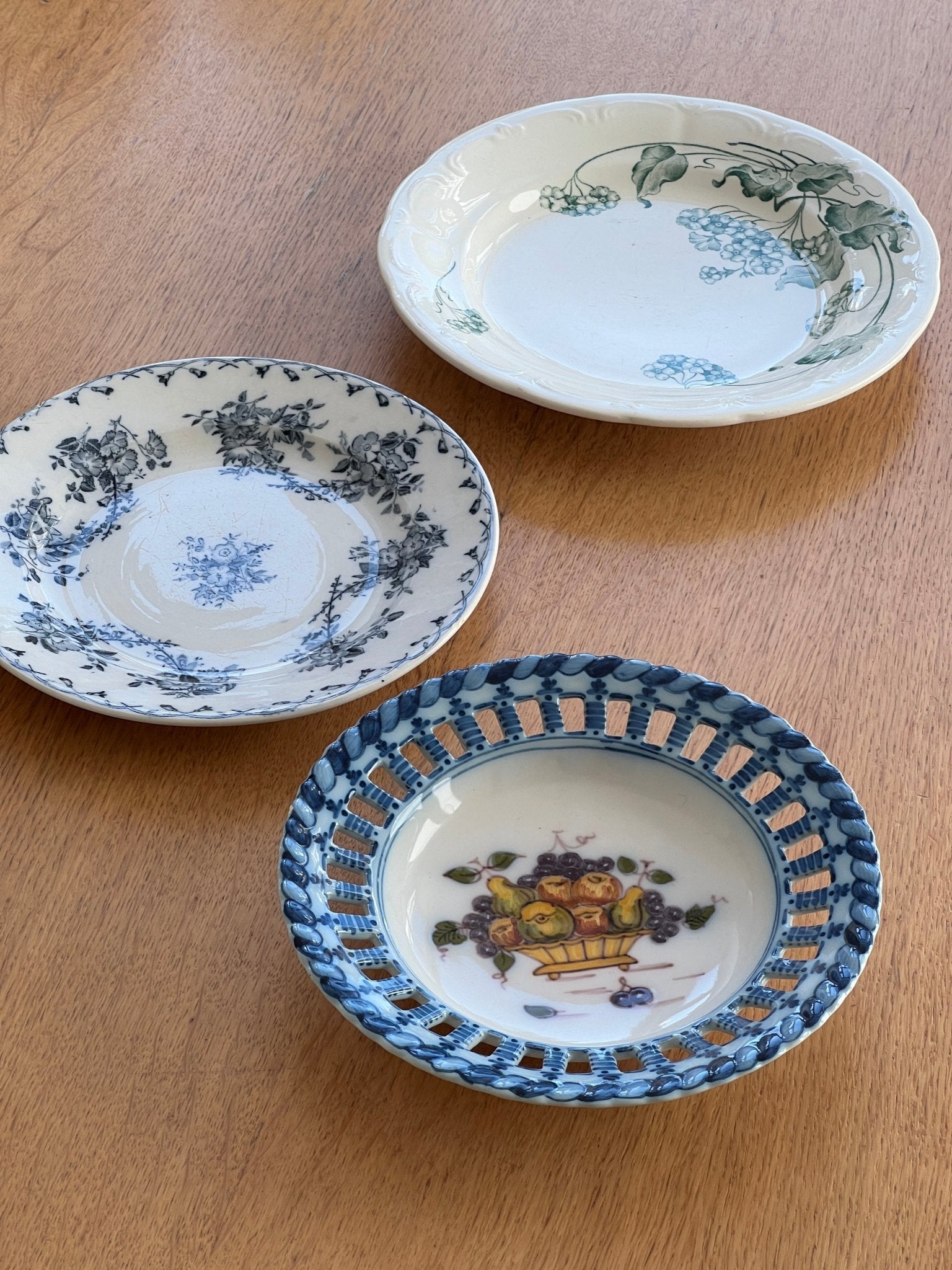 French wall plate - NEROLI