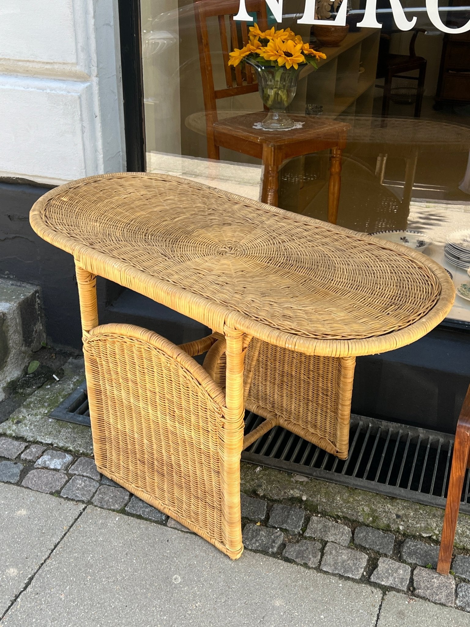 French wicker table - NEROLI