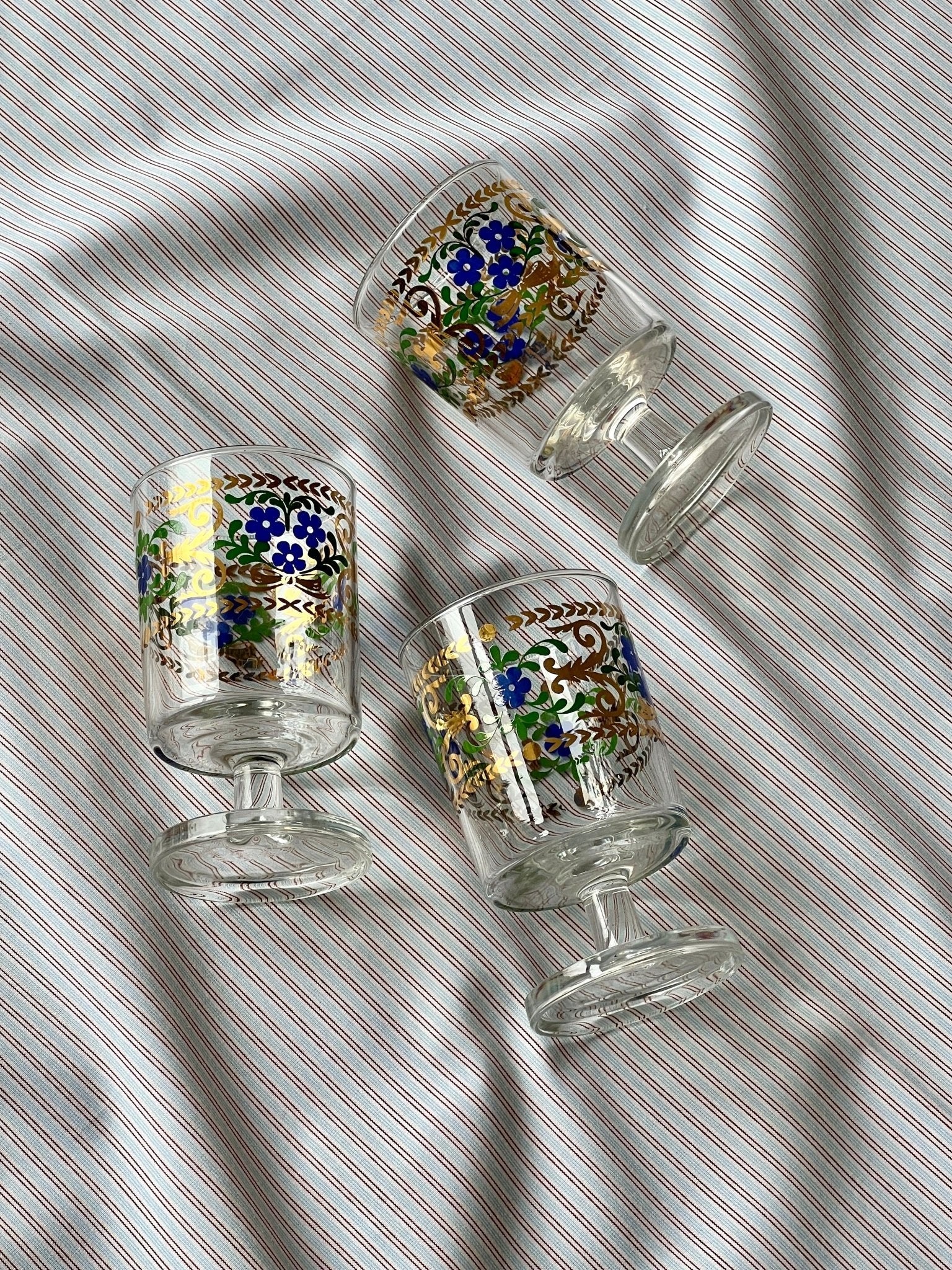 French wine glasses - NEROLI