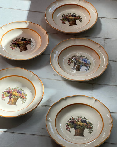 Fruit bouquet pasta plates (5 pcs) - NEROLI