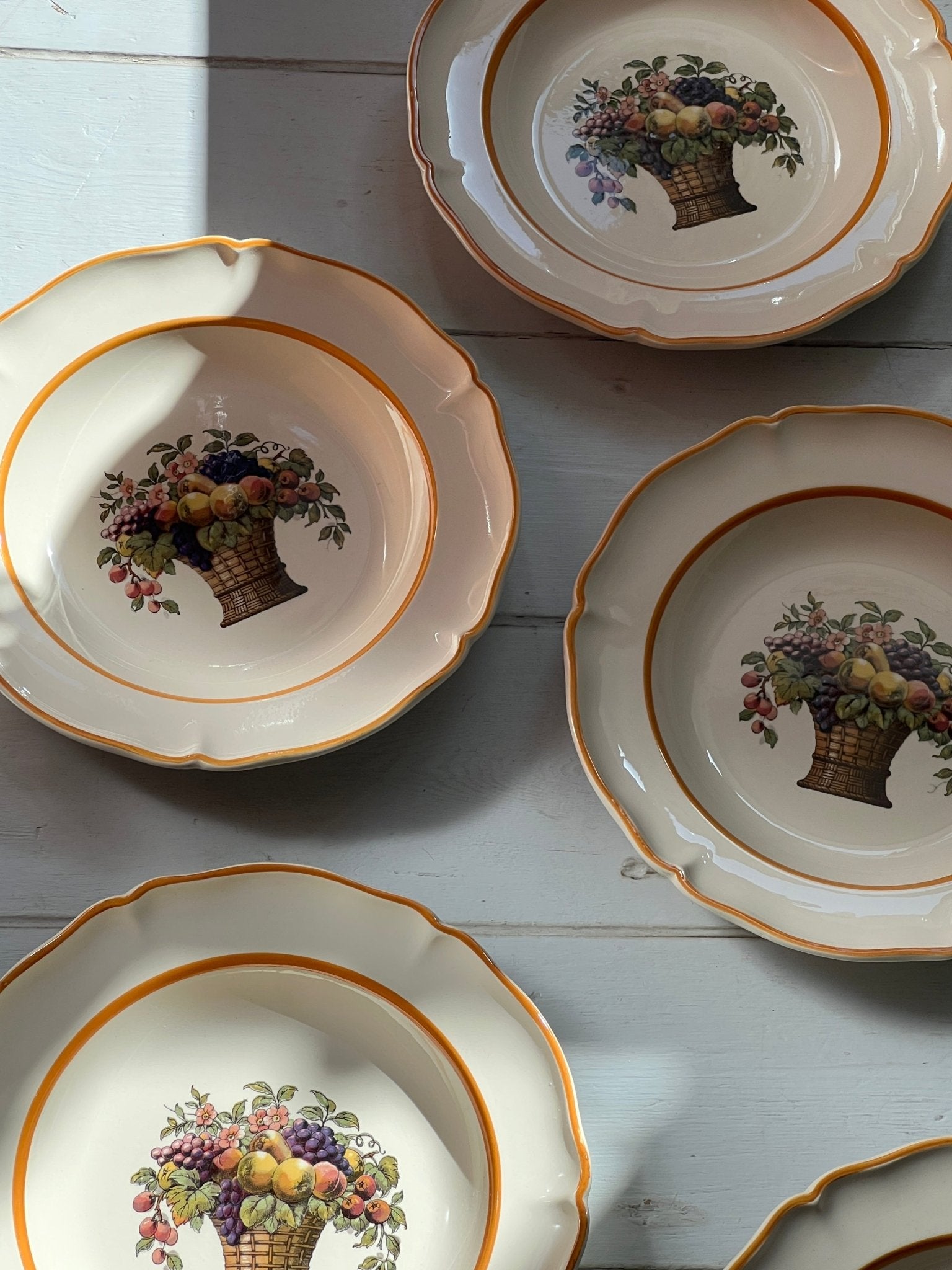 Fruit bouquet pasta plates (5 pcs) - NEROLI