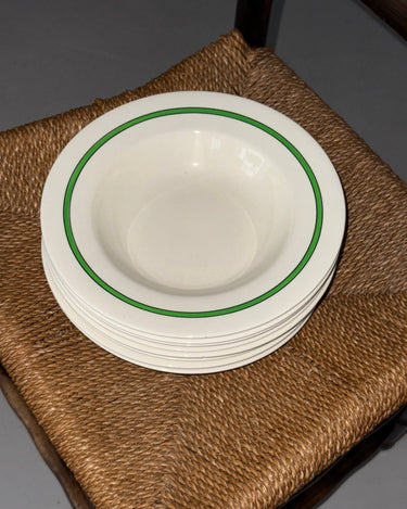 Furnivals pasta plates (8 pcs) - NEROLI