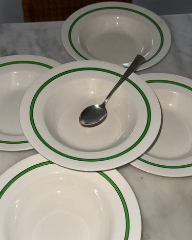 Furnivals pasta plates (8 pcs) - NEROLI