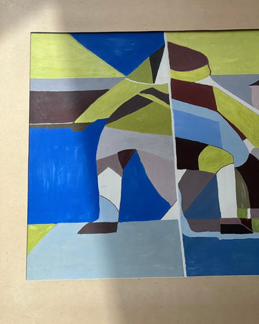 Geometric painting - NEROLI