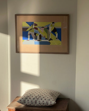 Geometric painting - NEROLI