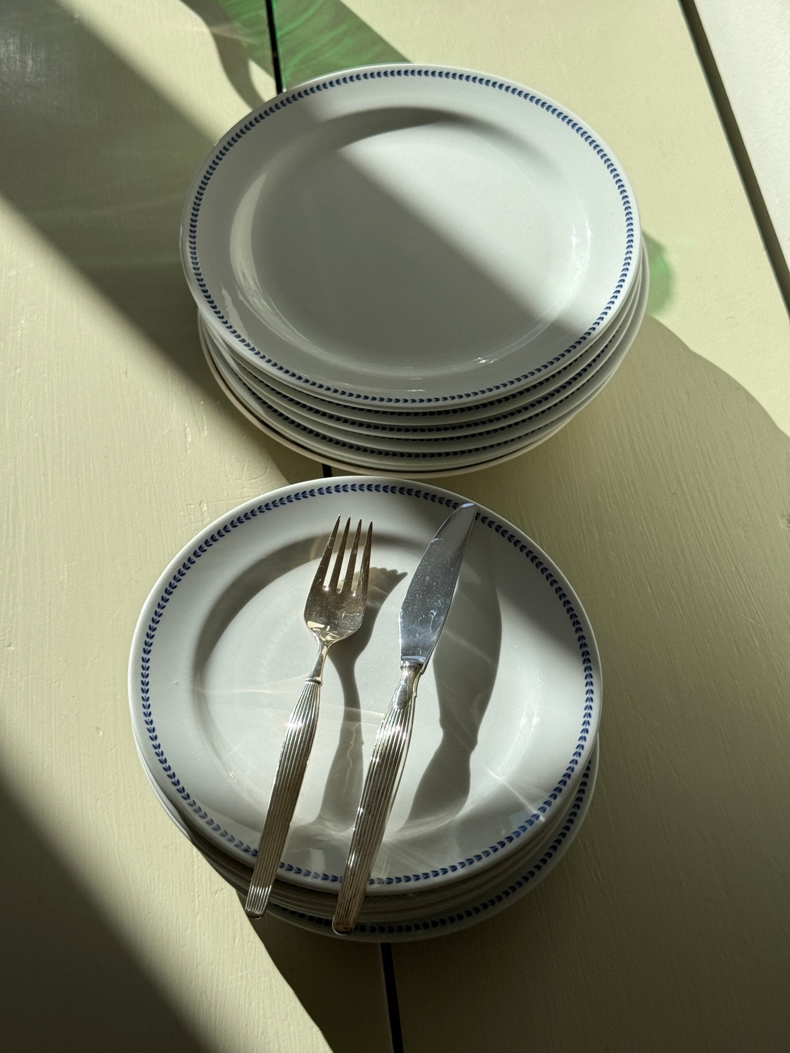 Ginori lunch plates (6 pcs) - NEROLI