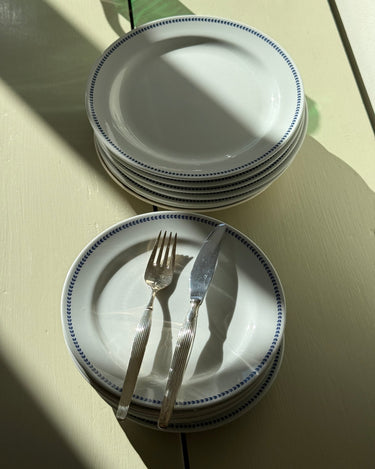 Ginori lunch plates (6 pcs) - NEROLI