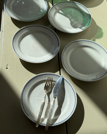 Ginori lunch plates (6 pcs) - NEROLI