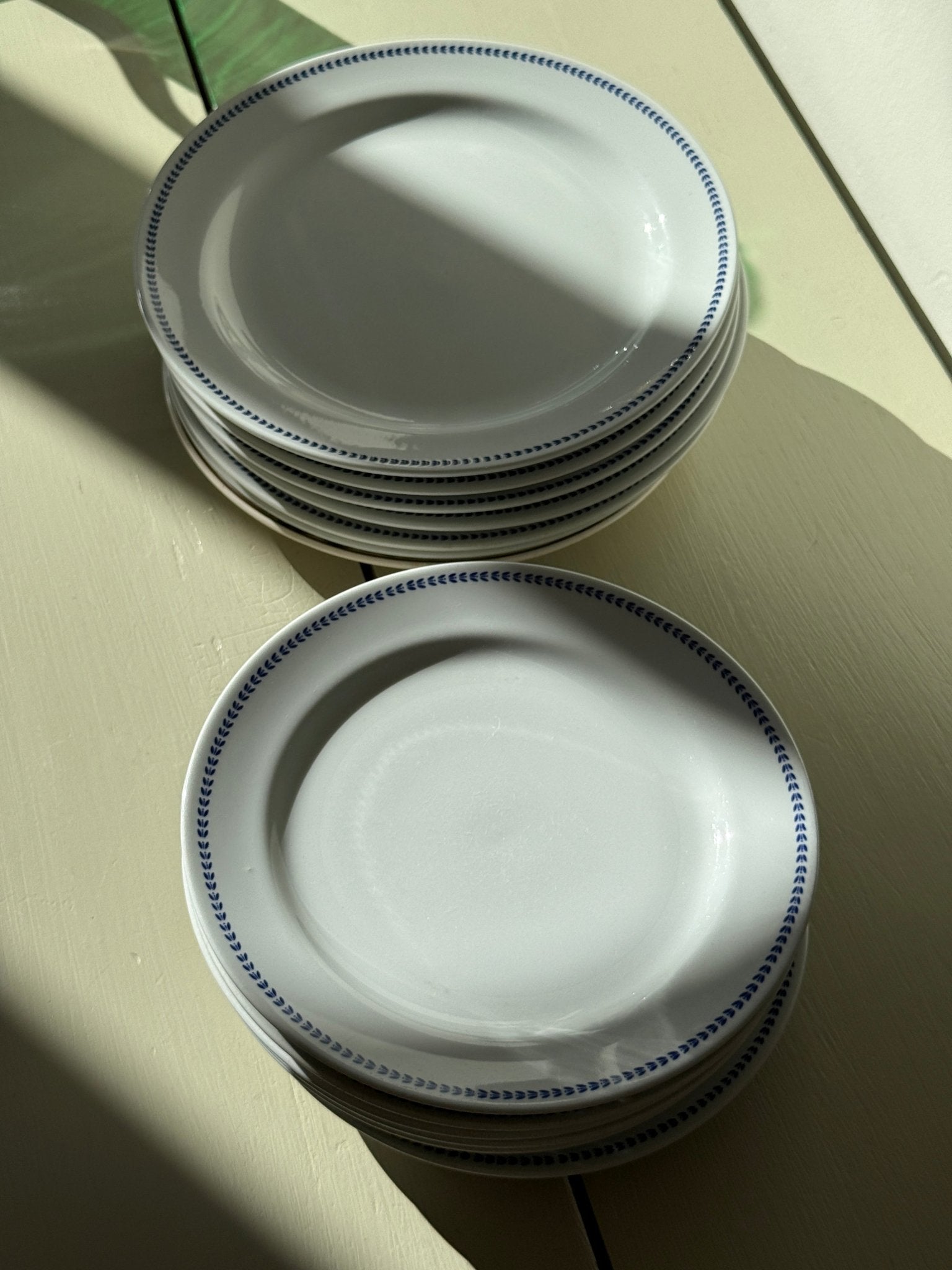 Ginori lunch plates (6 pcs) - NEROLI