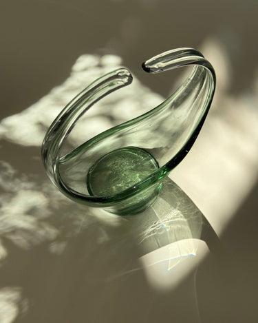 Glass basket - NEROLI