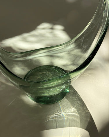 Glass basket - NEROLI