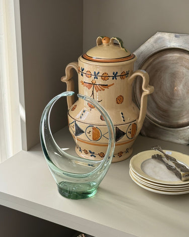 Glass basket - NEROLI