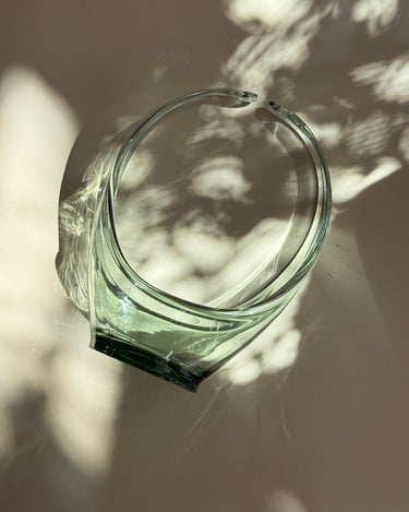 Glass basket - NEROLI