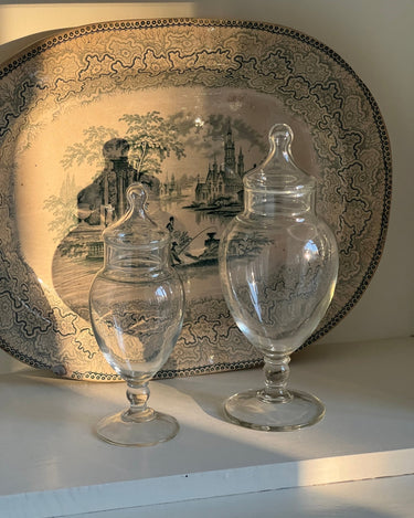 Glass bonbonniere - NEROLI