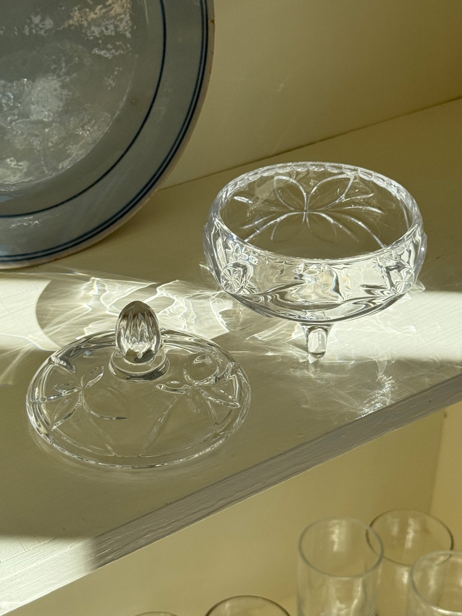 Glass bonbonniere - NEROLI