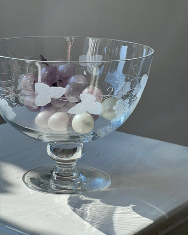 Glass bowl - NEROLI