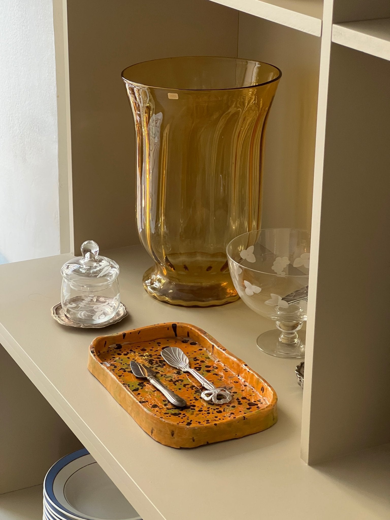 Glass bowl - NEROLI
