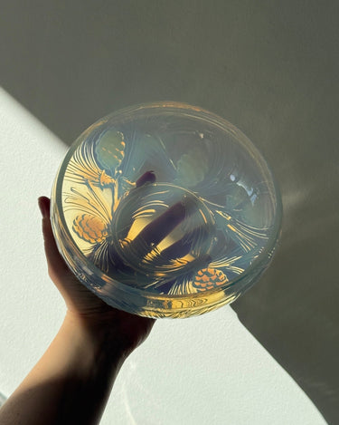 Glass bowl - NEROLI
