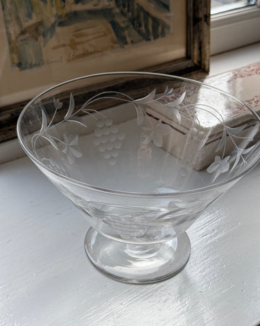 Glass bowl - NEROLI