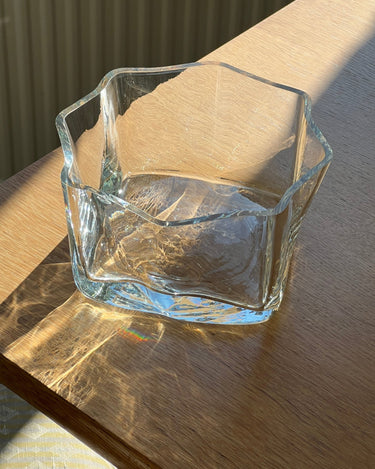 Glass bowl - NEROLI