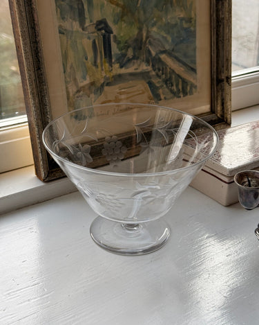 Glass bowl - NEROLI
