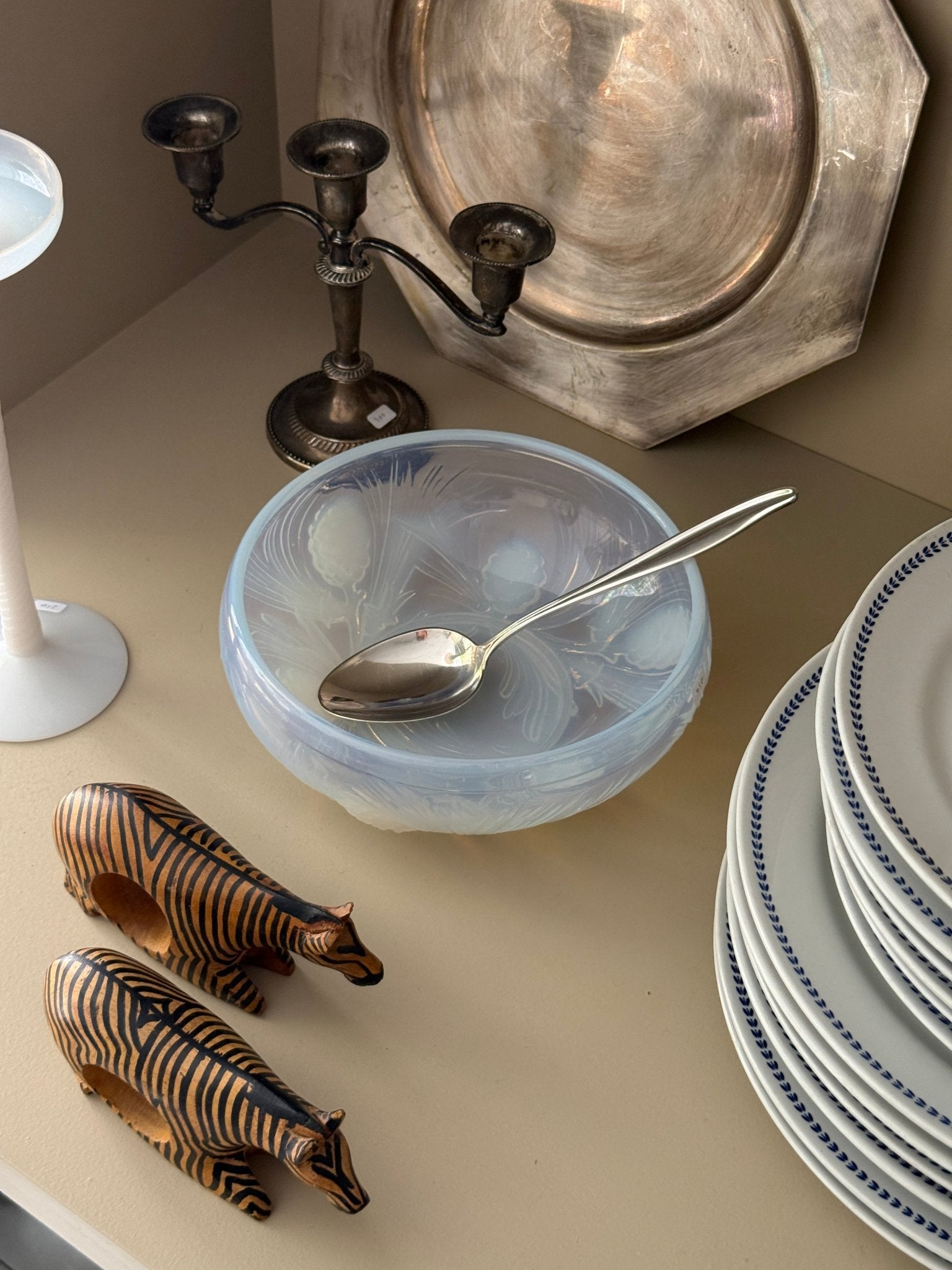 Glass bowl - NEROLI