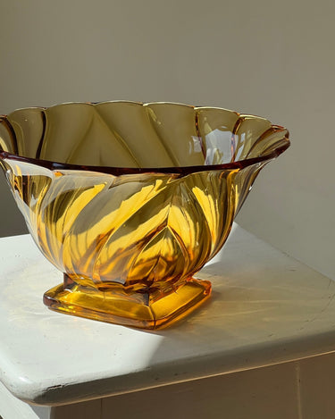 Glass bowl - NEROLI
