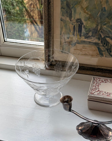 Glass bowl - NEROLI