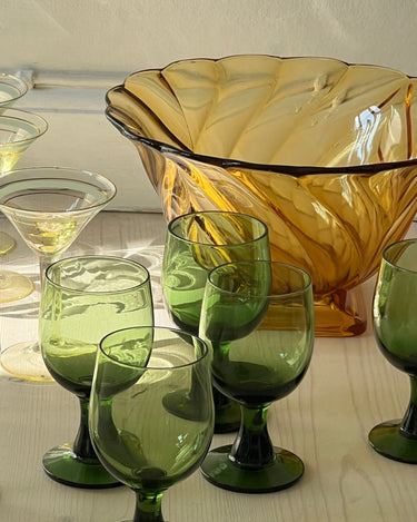 Glass bowl - NEROLI