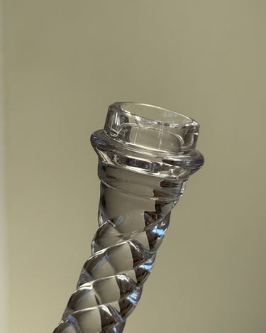Glass candelabra - NEROLI