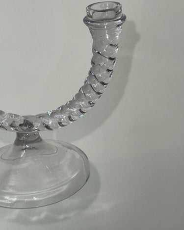 Glass candelabra - NEROLI