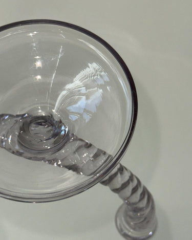 Glass candelabra - NEROLI