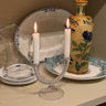 Glass candelabra - NEROLI