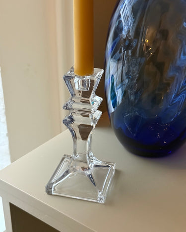 Glass candlestick - NEROLI