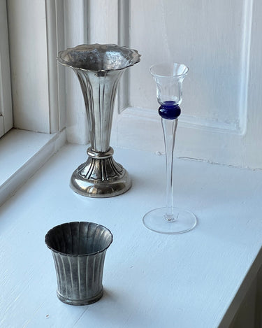 Glass candlestick - NEROLI
