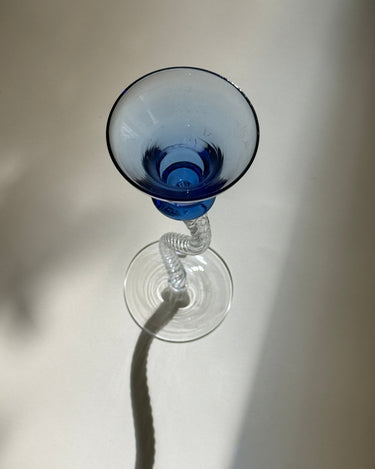 Glass candlestick - NEROLI