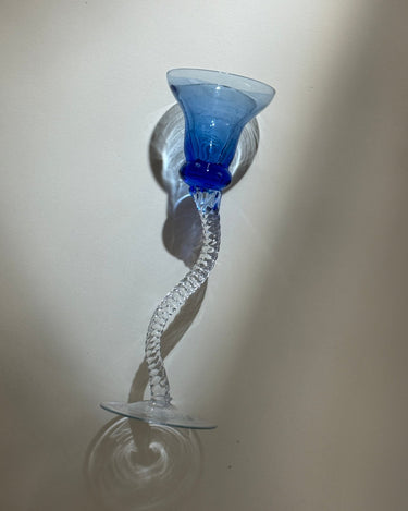 Glass candlestick - NEROLI