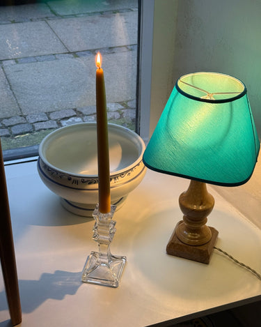 Glass candlestick - NEROLI