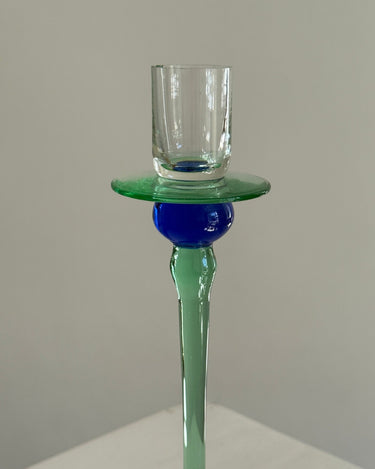 Glass candlestick - NEROLI
