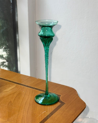 Glass candlestick - NEROLI
