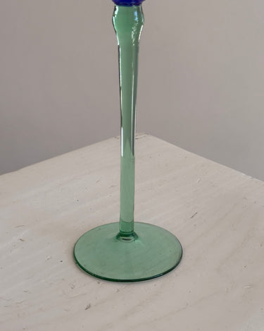 Glass candlestick - NEROLI