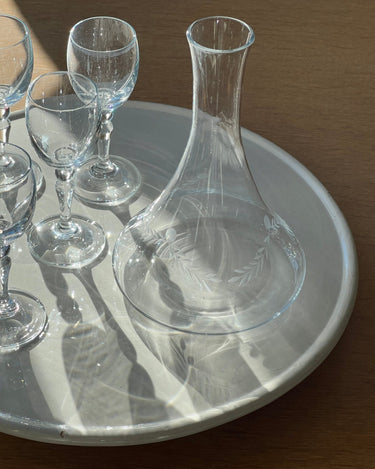 Glass carafe - NEROLI