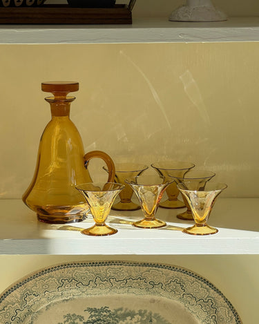 Glass carafe - NEROLI