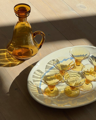 Glass carafe - NEROLI