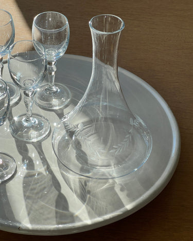 Glass carafe - NEROLI