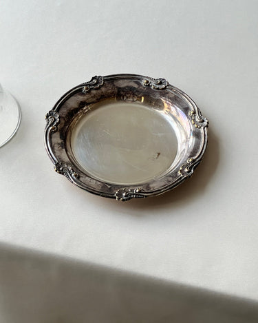 Glass cloche with platter - NEROLI