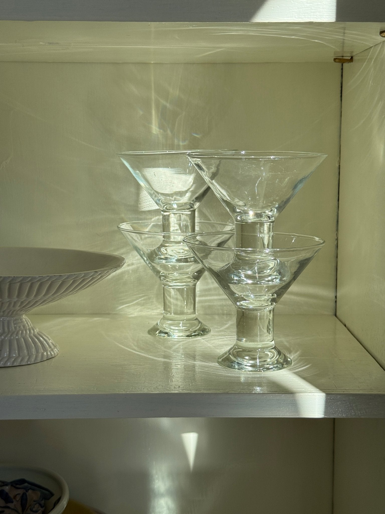 Glass compotes - NEROLI