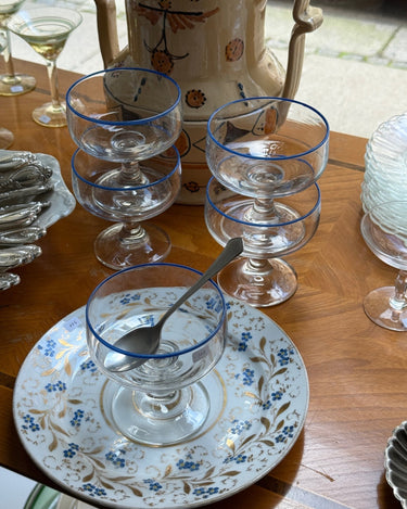 Glass coupes (5 pcs) - NEROLI