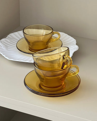 Glass cups (3 sets) - NEROLI