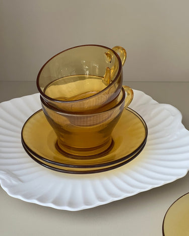 Glass cups (3 sets) - NEROLI